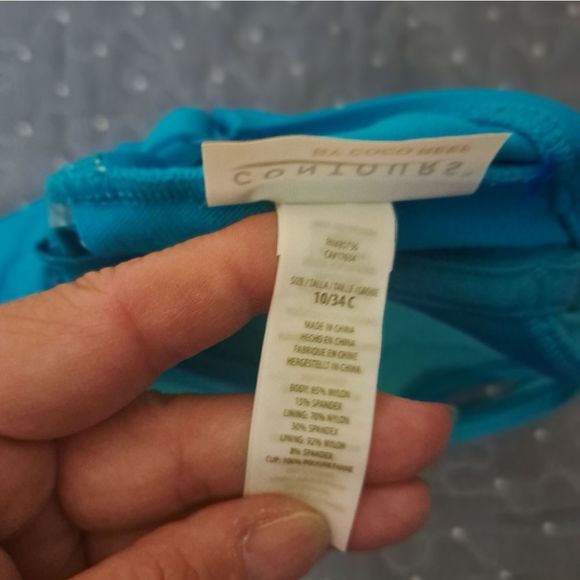 Contours by Coco Reef one piece bathing suit size 10 / 34C - Picture 5 of 5